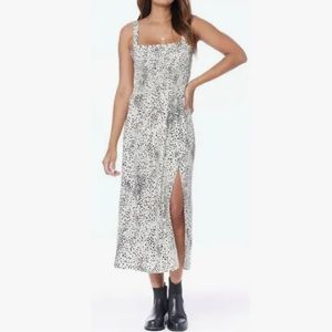 Saltwater Luxe Spotted Midi Dress